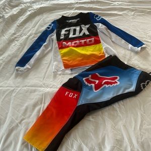 Toddler Fox Motocross Outfit